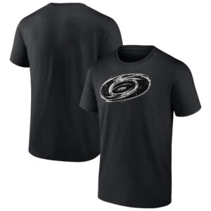 Men's Fanatics Branded Black Carolina Hurricanes Iced Out T-Shirt